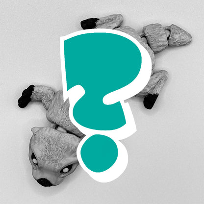 Ask us to select any coloured 3D-printed otter pup, if you can't decide which one you like best.